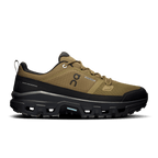 Zapatillas On Running Cloudrock Low WP M Hunter | Black, perfil lateral (1)