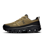 Zapatillas On Running Cloudrock Low WP M Hunter | Black, perfil lateral (2)
