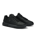 Zapatillas On Running THE ROGER Advantage W All Black, par completo en tres cuartos