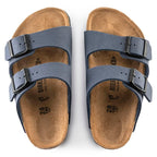 Sandalias Birkenstock Arizona Kids Navy, vista cenital del par