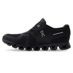 Zapatillas On Running Cloud 5 All Black - Women, perfil lateral (2)