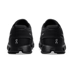 Zapatillas On Running Cloud 5 All Black - Women, vista trasera en tres cuartos
