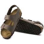 Sandalias Birkenstock Milano Mocha, detalle de la suela