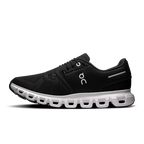 Zapatillas On Running Cloud 6 W Black | White, perfil lateral (1)
