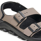 Sandalias Birkenstock Mogami Terra Apex Concrete Gray, detalle del material