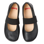 Ballerinas Camper Right Kids Negro, vista cenital del par