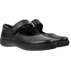 Sandalias Camper Spiral Comet Kids Negro, vista frontal en tres cuartos