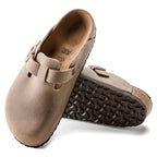 Zuecos Birkenstock Boston Oiled Tabacco Brown, detalle de la suela