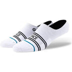 Calcetines Stance Basic 3 Pack No Show White Hombre, par de calcetines invisibles puestos
