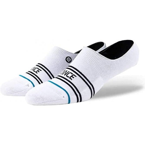 Calcetines Stance Basic 3 Pack No Show White Hombre