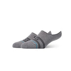 Calcetines Stance Vital No show 3pack multicolor, par completo, color gris