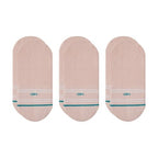 Calcetines Stance Vital No show 3pack Pink, pack de tres vista superior