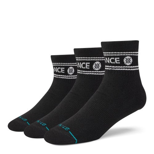 Vital Quarter 3pack Black