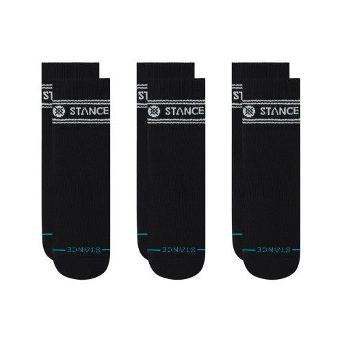 Vital Quarter 3pack Black