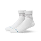 Calcetines Stance Vital Quarter 3pack Multicolor, par de calcetines blanco puesto