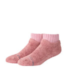 Calcetines Stance Slipper Sock Dusty Rose, par completo en tres cuartos