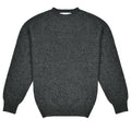 Sweater Harley of Scotland Sweater Harley Hombre Basalt, vista frontal plana del sweater