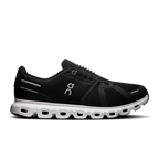 Zapatillas On Running Cloud 6 M Black | White, perfil lateral (1)