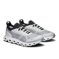 Zapatillas On Running Cloud 6 Versa W White | Black, par completo en tres cuartos