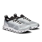 Zapatillas On Running Cloud 6 Versa W White | Black, par completo en tres cuartos