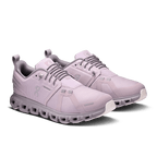 Zapatillas On Running Cloud 6 Waterproof W Mauve | Zinc, par completo en tres cuartos
