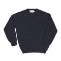 Sweater Harley of Scotland Sweater Harley Mujer Charcoal, vista frontal, prenda extendida