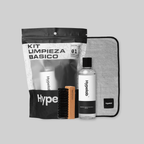 cuidado Hypelab Kit de limpieza Basico, empaque del producto completo con accesorios