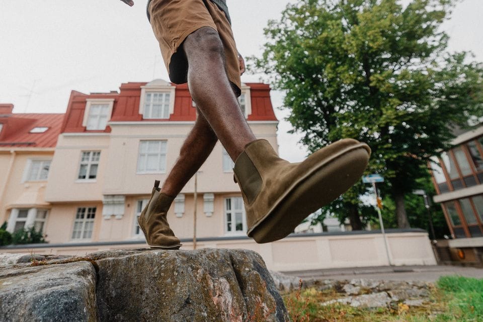 Helsinki Bosco Khaki, en uso imagen de estilo de vida (1)