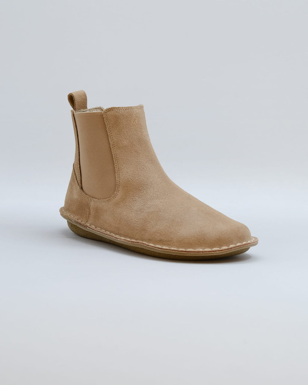 Botas y Botines VIBAe Helsinki Desert Sand, perfil lateral en tres cuartos