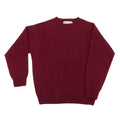 Sweater Harley of Scotland Sweater Harley Hombre Bordeaux, vista frontal, prenda completa