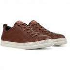 Zapatillas Camper Runner Four Marrón, vista frontal en tres cuartos