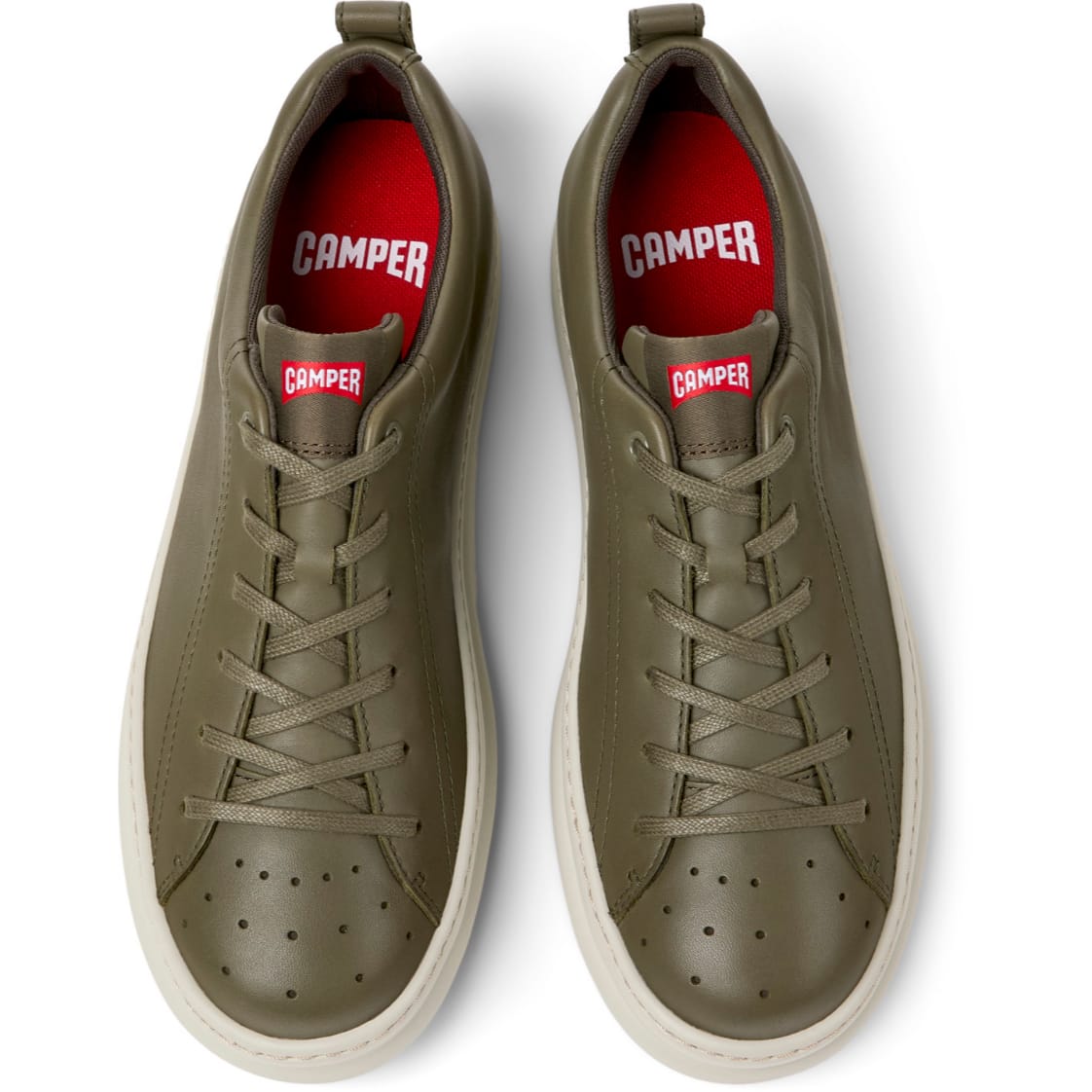 Zapatillas Camper Runner Four Verde Hombre vista superior