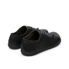 Zapatos Camper Peu Cami Negro, vista trasera en tres cuartos