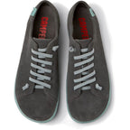 Zapatos Camper Peu Cami Gris, vista cenital del par