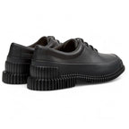 Zapatos Camper Pix Negro, vista trasera en tres cuartos