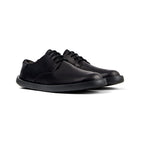 Zapatos Camper Wagon Negro, vista frontal en tres cuartos