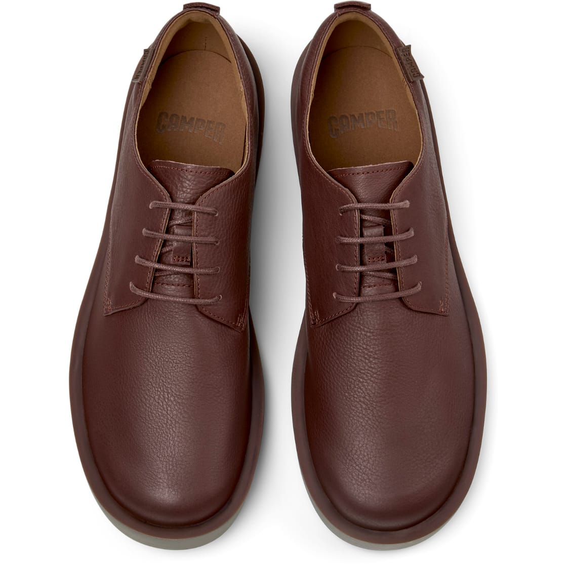 Zapatos Camper Wagon Marrón Hombre vista superior