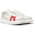 Zapatillas Camper Twins Blanco, vista frontal en tres cuartos