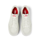 Zapatillas Camper Runner Blanco, vista cenital del par