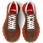 Zapatillas Camper Drift Trail Marrón, vista cenital del par