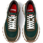 Zapatillas Camper Drift Trail Verde, vista cenital del par