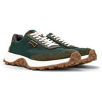 Zapatillas Camper Drift Trail Verde, vista frontal en tres cuartos