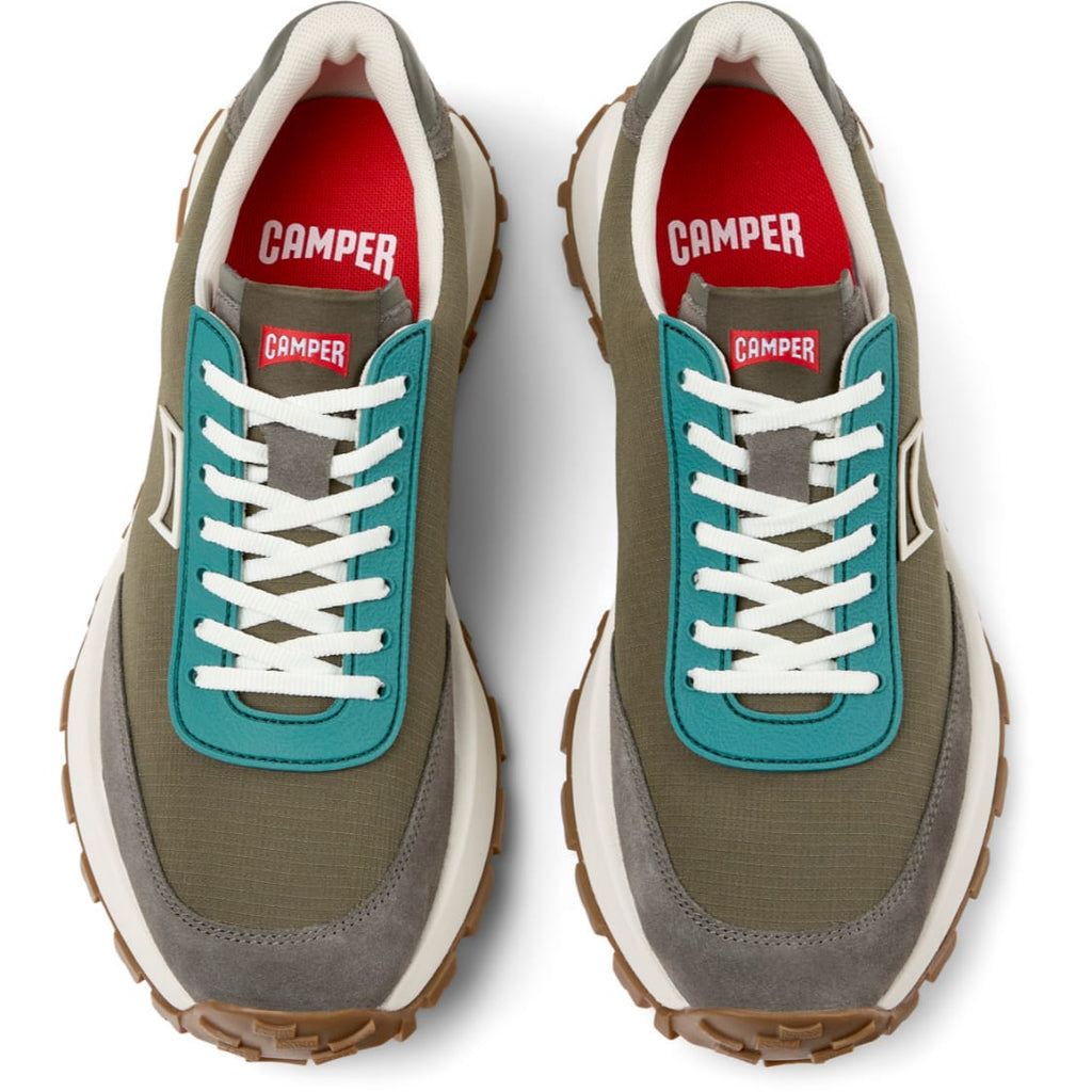 Zapatillas Camper Drift Trail Verde Hombre vista superior
