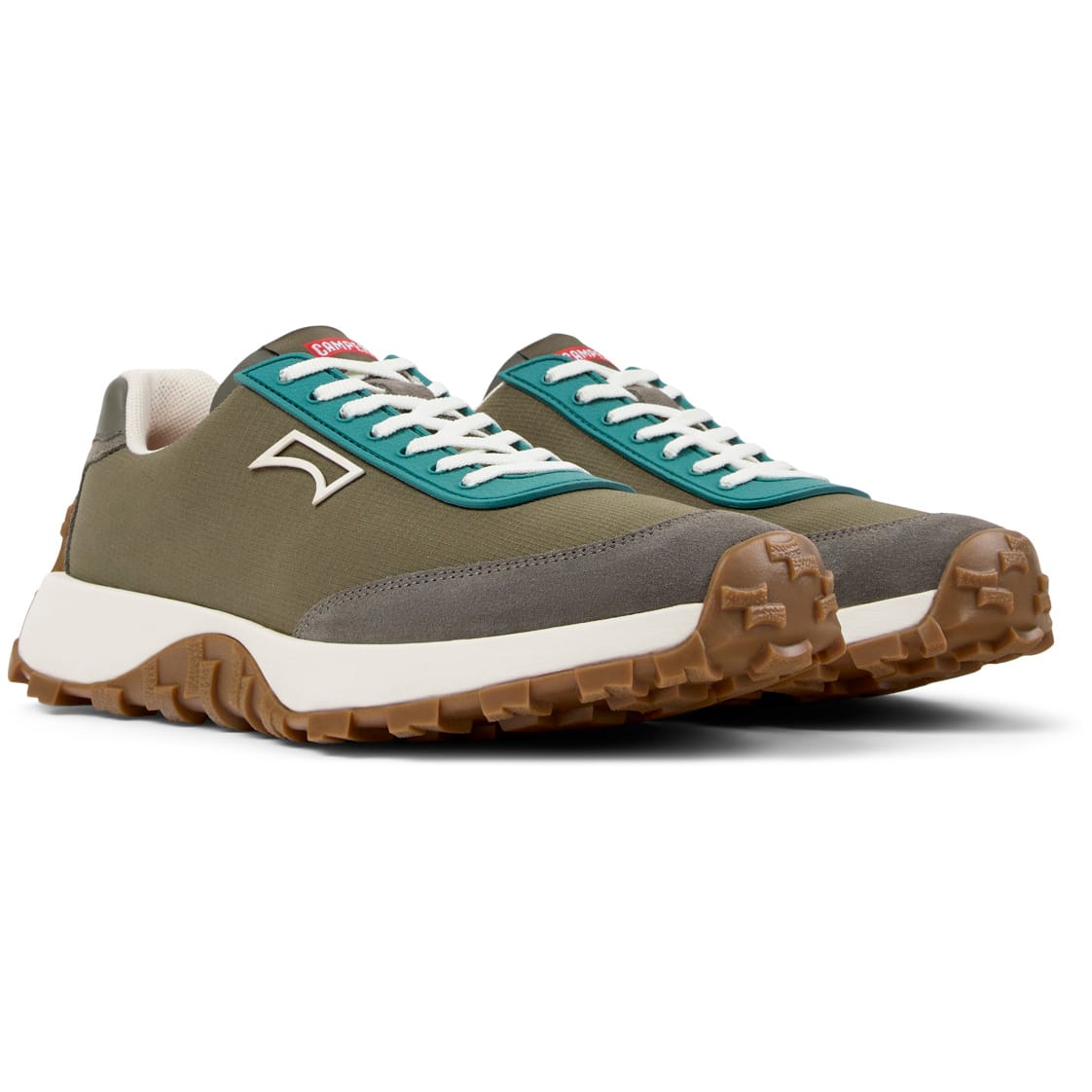 Zapatillas Camper Drift Trail Verde Hombre vista frontal