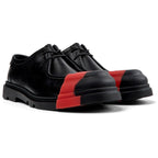 Zapatos Camper Junction Negro, vista frontal en tres cuartos