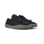 Zapatillas Camper Peu Touring Negro, vista frontal en tres cuartos