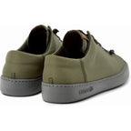 Zapatillas Camper Peu Touring Verde, vista trasera en tres cuartos