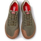 Zapatillas Camper Peu Path Verde, vista cenital del par
