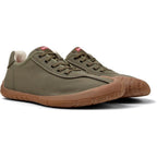 Zapatillas Camper Peu Path Verde, vista frontal en tres cuartos