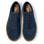 Zapatos Camper Peu Terreno Azul, vista cenital del par